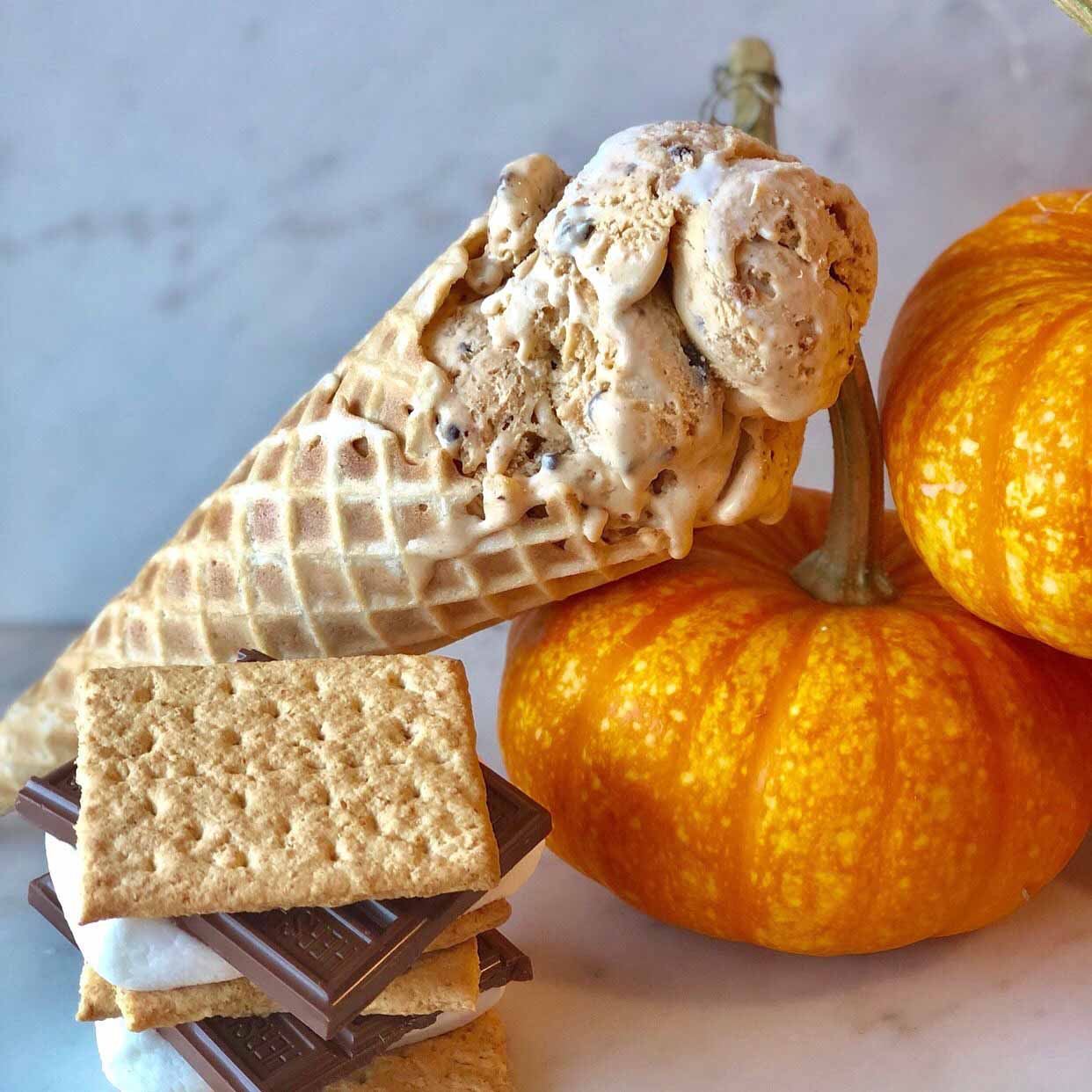 pumpkin ice cream